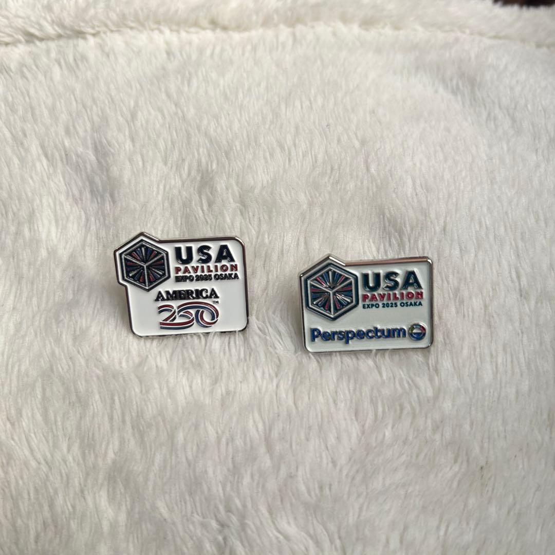 USA Pavilion Perspectum/250周年記念 ピンバッジ - メルカリ
