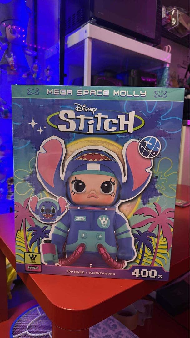 Piポップマート メガ スペース モリー 400％スティッチ Stitch Amazon.co.jp: POP MART MEGA コレクション 400% SPACE MOLLY Stitch