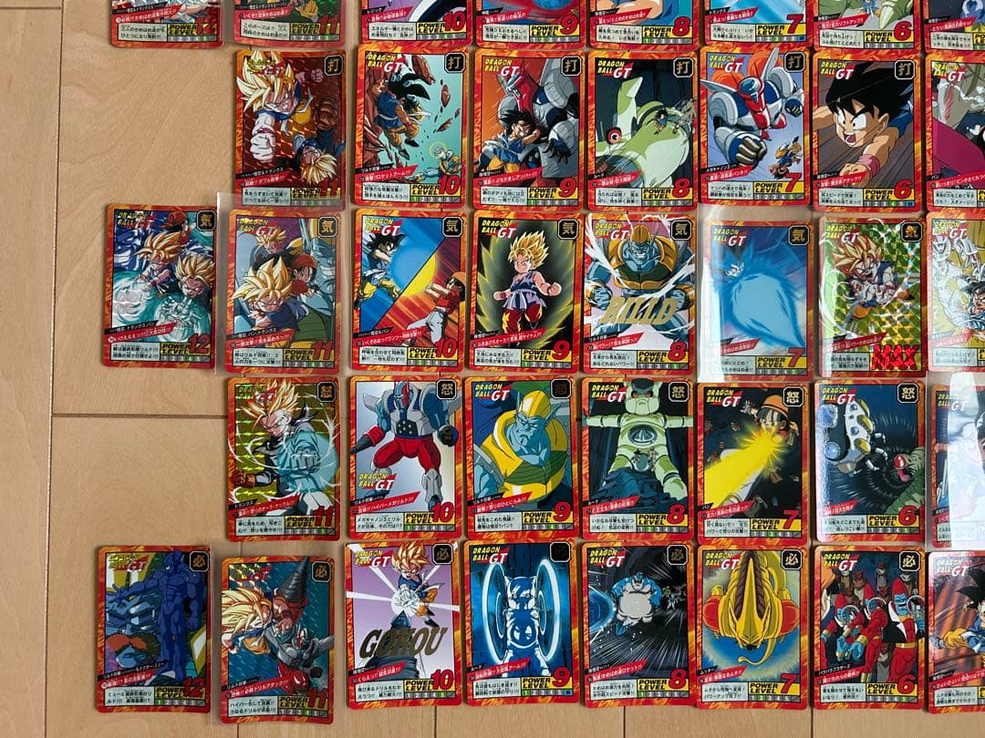レア】ドラゴンボールGT カードダス 86枚 まとめ売り（セミコンプ