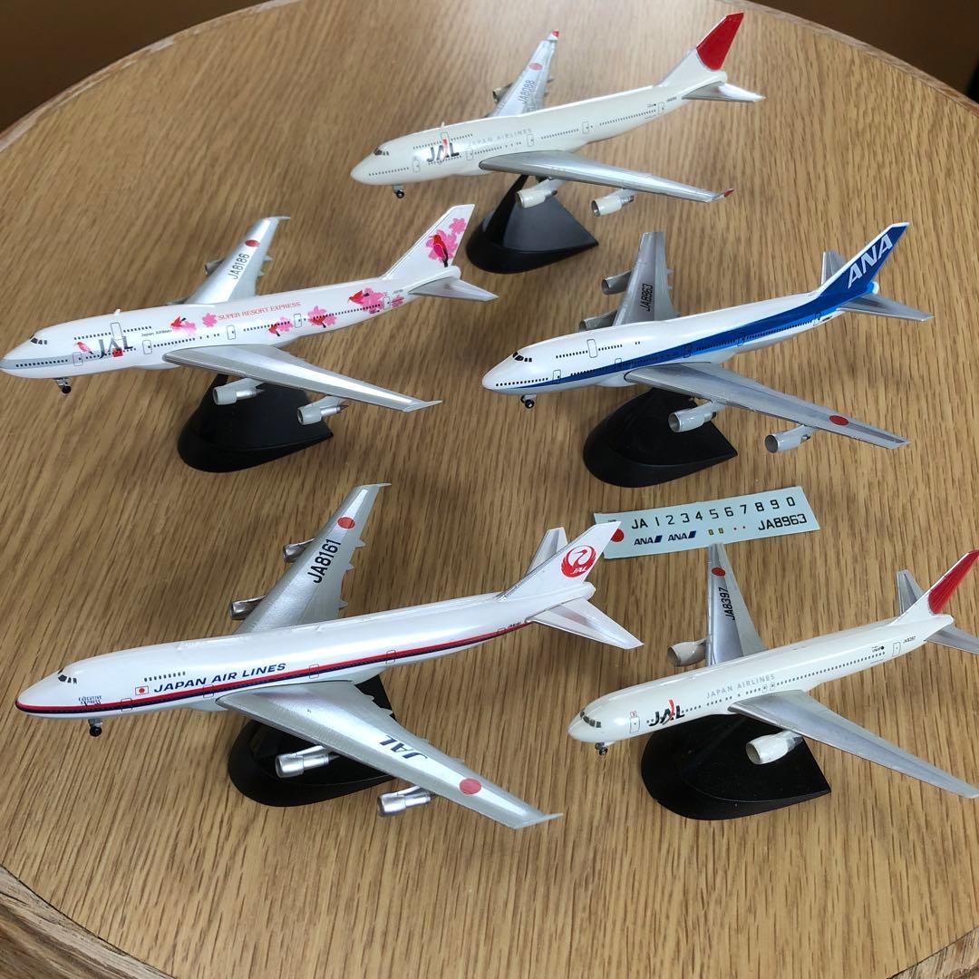 エフトイズ JALとANA ウイングコレクションB747等 5機セット - メルカリ