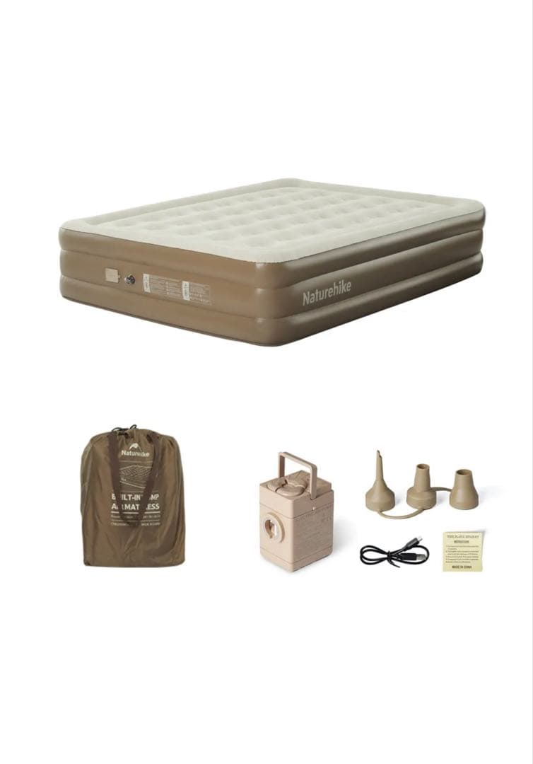 Naturehike エアーベッド キングサイズ　キャンプ クリアランスセール】Naturehike 電動エアーベッド – SWAG_GEAR