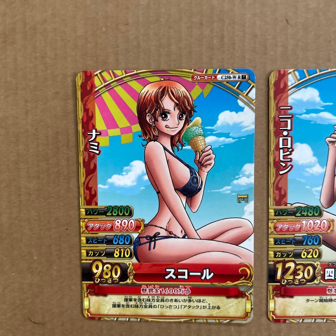 ONE PIECE ワンピーベリーマッチダブル ワンピース ナミ ロビン 水着