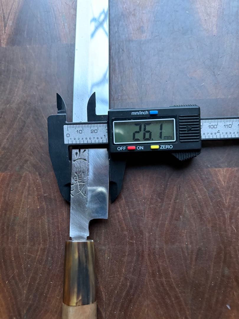 堺打刃物 正義 本焼 先丸 蛸引 300mm 包丁 尺 白鋼 刺身 和包丁 - メルカリ