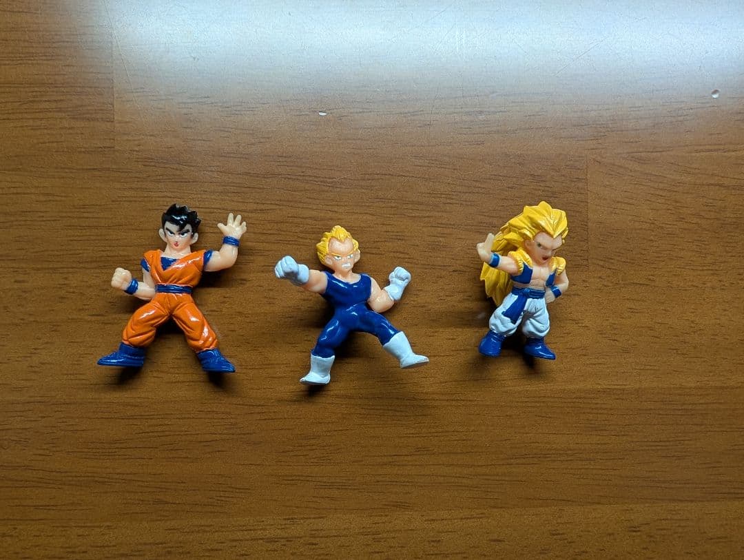 希少】ドラゴンボールZ ミニフィギュア (悟飯・ベジータ・ゴテンクス