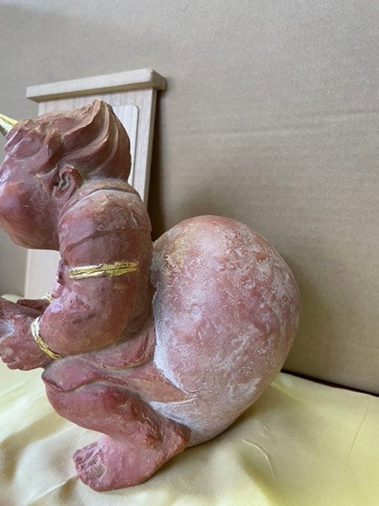 美術品 置物 風神 テラコッタ 長井武志作 - 彫刻・オブジェオンライン