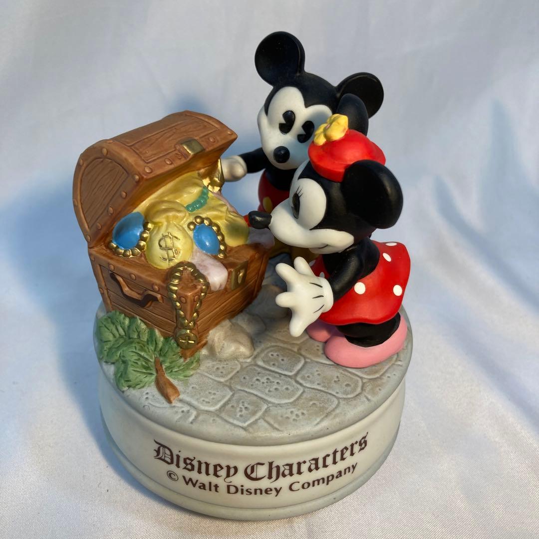 ディズニー ミッキーマウス ミニー 星に願いを オルゴール - メルカリ