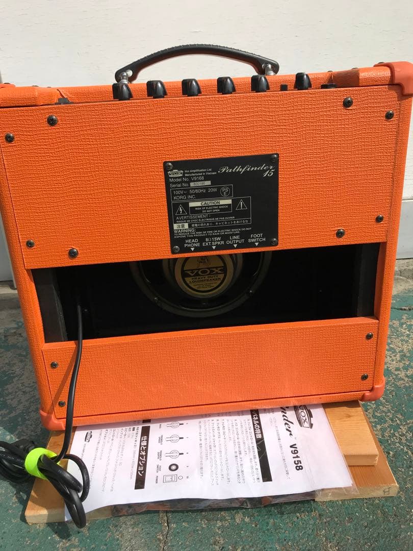 VOX Pathfinder 15 オレンジ 限定品 ギターアンプ - メルカリ