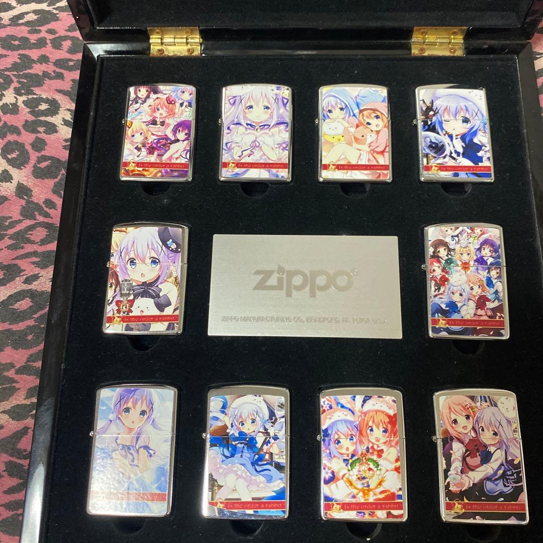ご注文はうさぎですか？ ごちうさ zippo風 オイルライター セット GT