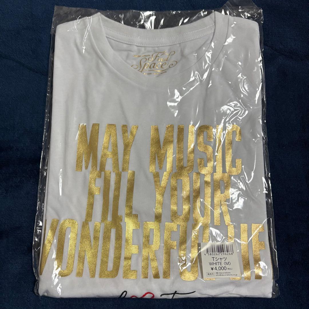 新品未開封】安室奈美恵 Final Space Tシャツ(ホワイト・Mサイズ