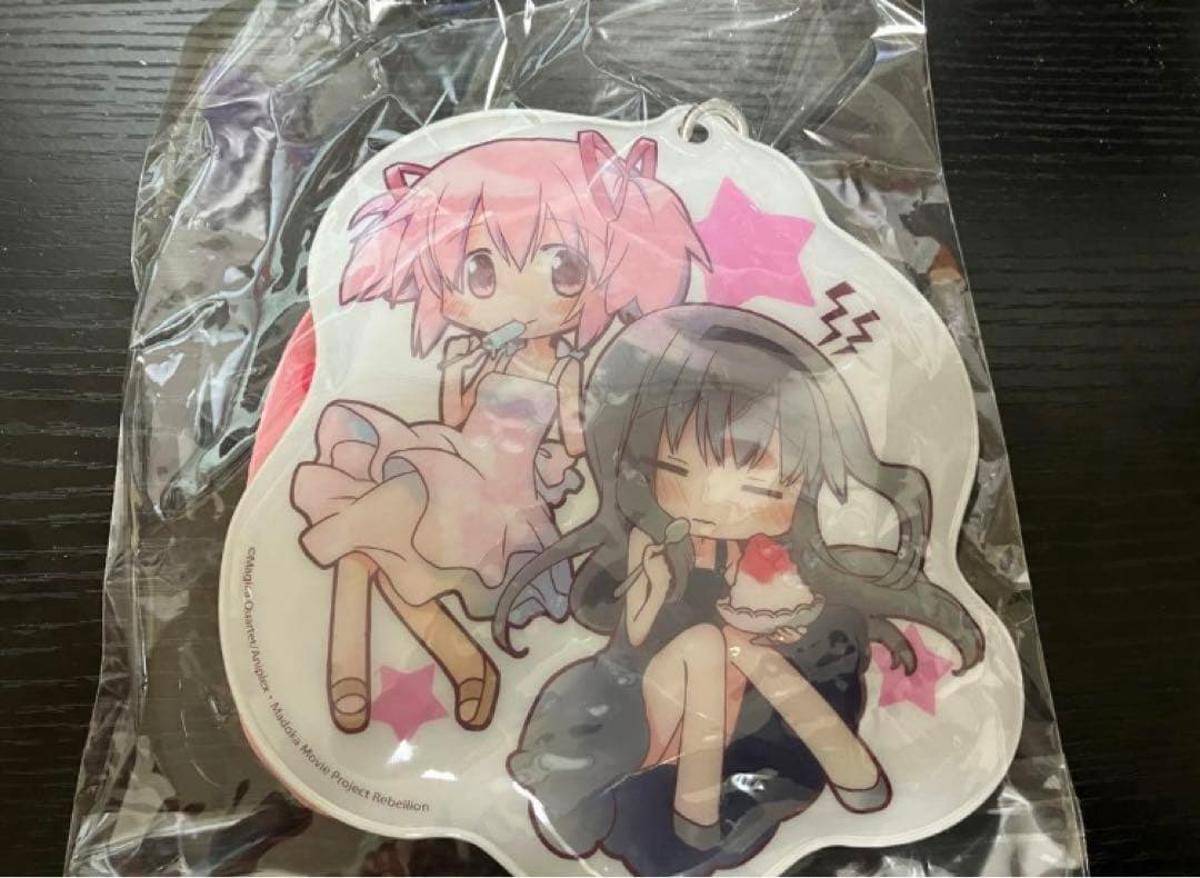 蒼樹うめ展 まどか☆マギカ ふんわりパスケース 鹿目まどか 明美ほむら