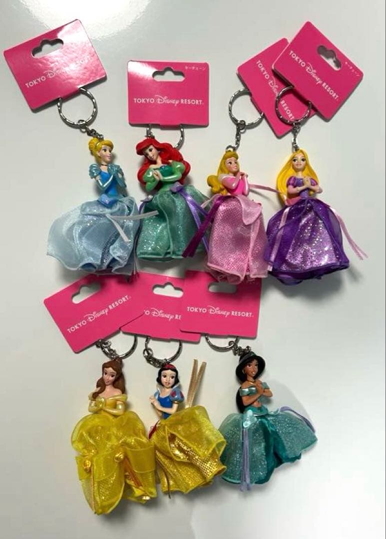完売品】ディズニープリンセス キーホルダー 7体セット - メルカリ
