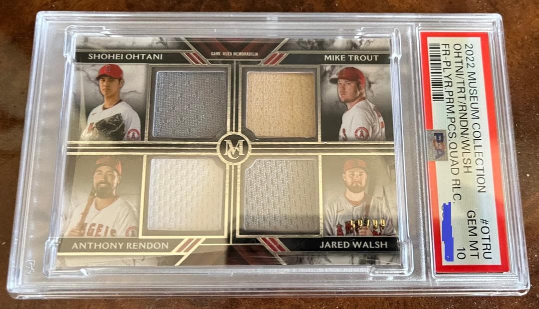 ゲームセンター・ゲームカード OHTANI/TROUT/RENDON/WALSH RELICS OHTANI/TROUT/RENDON/WALSH RELICS - メルカリ
