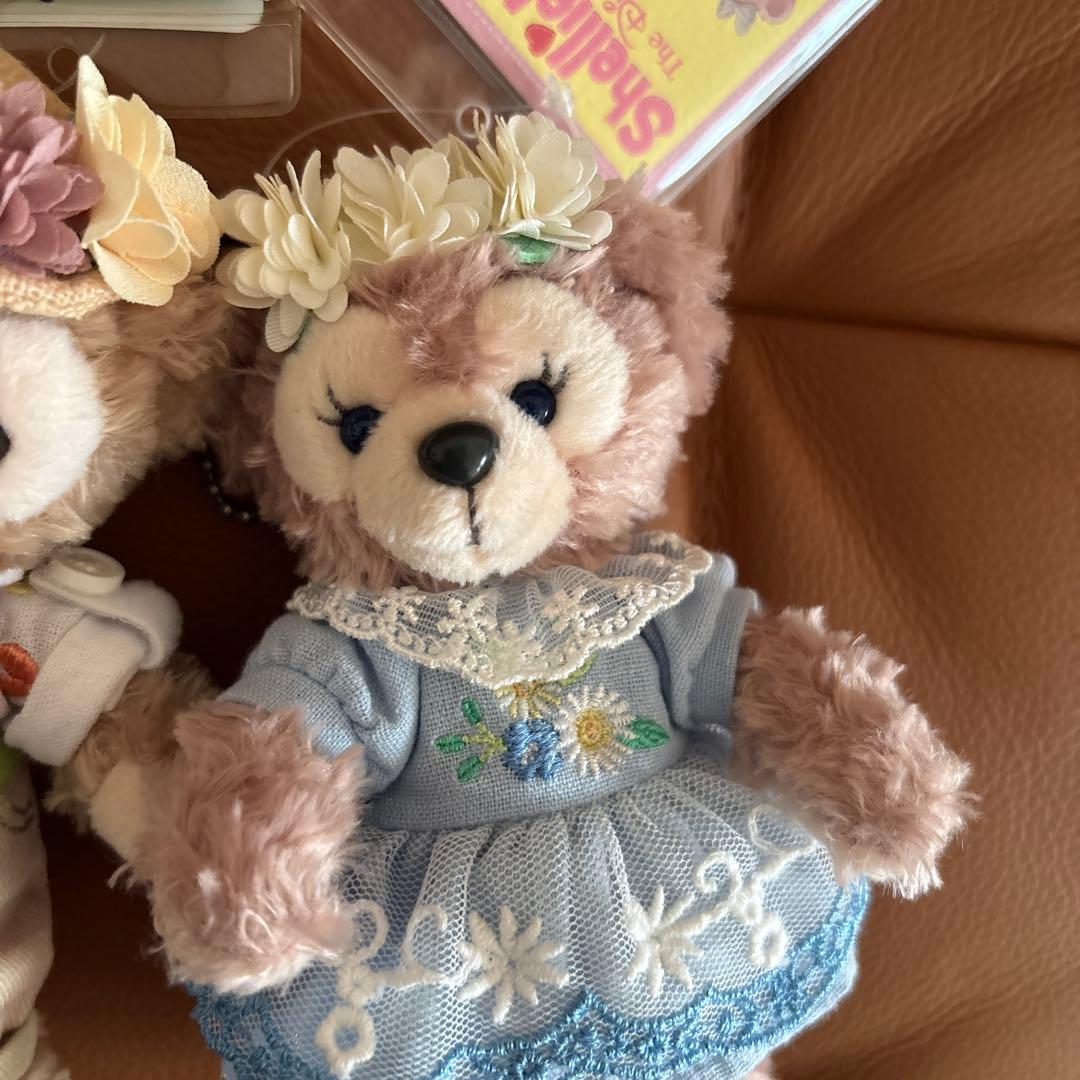 ダッフィー シェリーメイぬいぐるみバッジ スプリングインブルーム お