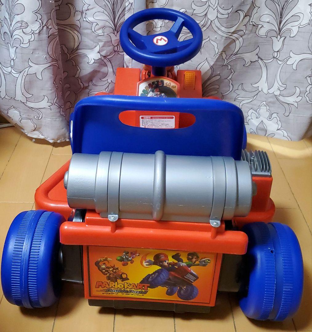 超レア Nintendoマリオカートダブルダッシュ電動ペダルカー2003赤青