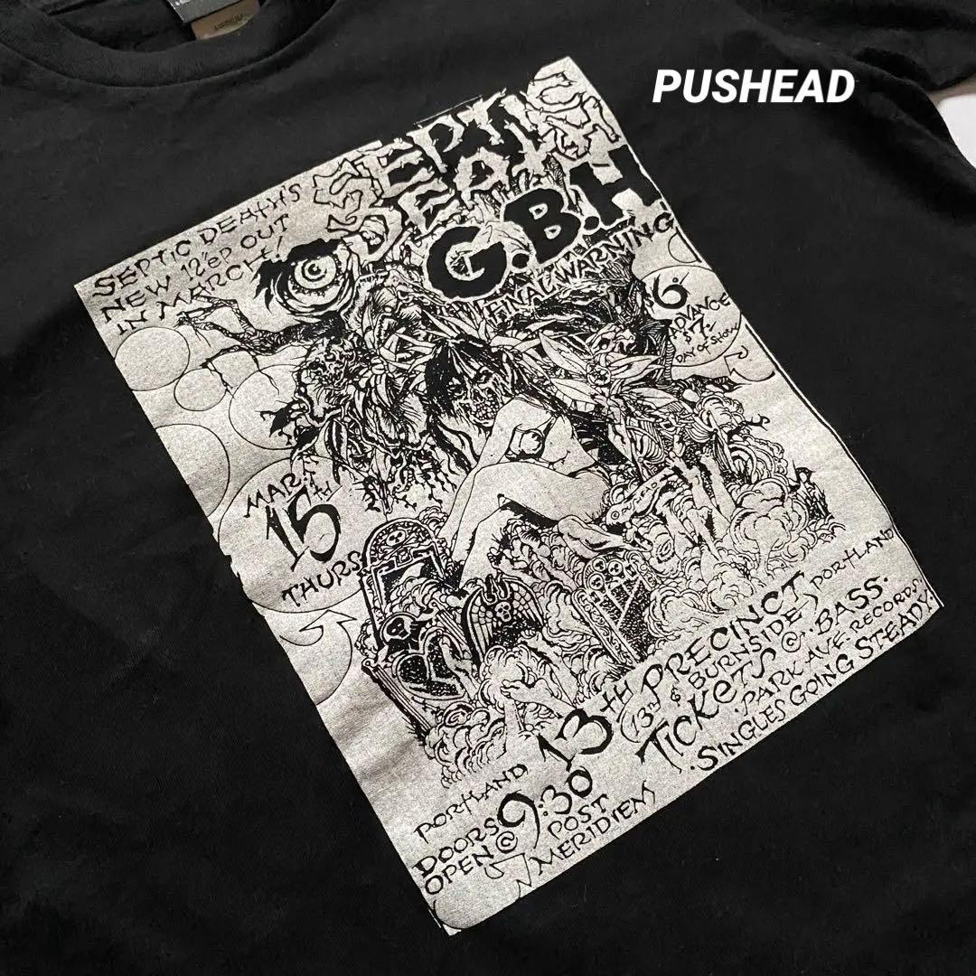 PUSHEAD SEPTIC DEATH Tシャツ punk zorlac - メルカリ