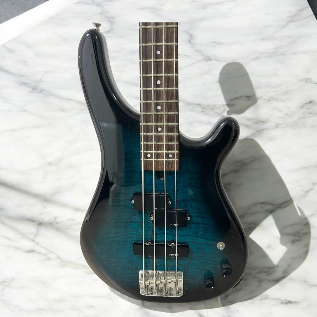 Fernandes FRB-40 PJ シースルーグリーン ギター ベース - メルカリ