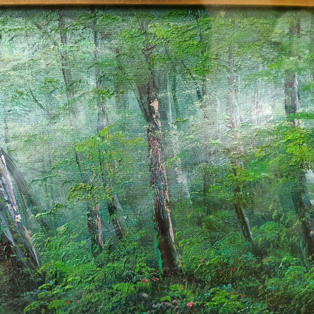 相田武 Takeshi Aida 渓流 油絵 アート 袋田の滝 絵画 額装 - メルカリ