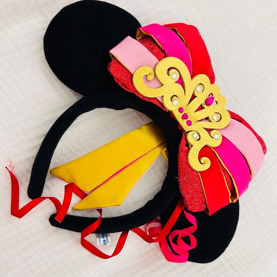 値下げ！TDR 東京ディズニーランド35周年 ミニーカチューシャ ドリミ