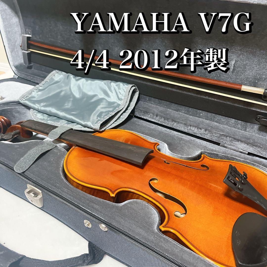 YAMAHA V7G バイオリン 4/4 2012年製 　人気 YAMAHA V7G Violin 4/4 Size Japan 4 Strings Acoustic Type Wood