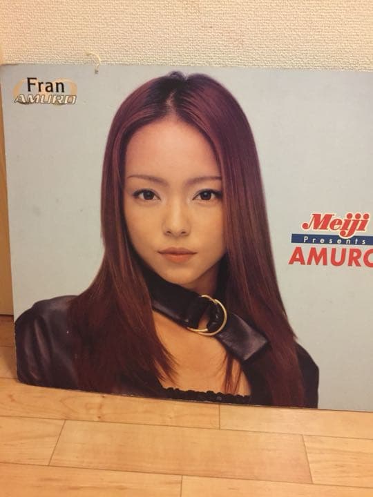 安室奈美恵 明治 FAI R Fran 非売品 看板 グッズ - メルカリ