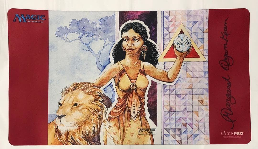 mtg ライオンの瞳のダイアモンド プレイマット ライオンの瞳の