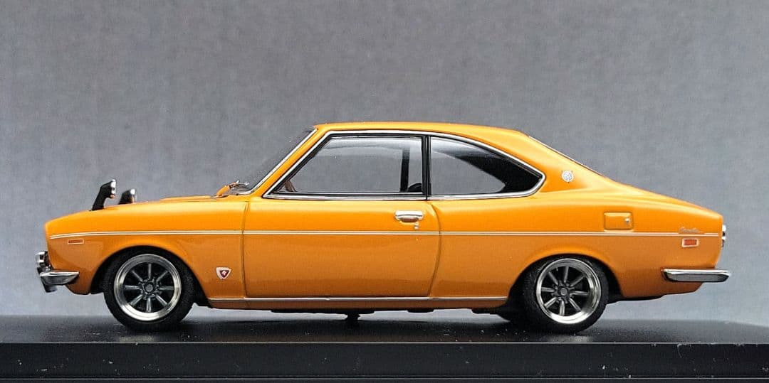 1/43 マツダ カペラ改 ロータリークーペ ワタナベ ホイール アルミ製深リム