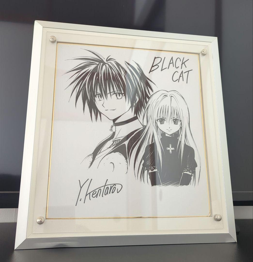 BLACKCAT色紙 矢吹健太朗 直筆サイン - メルカリ