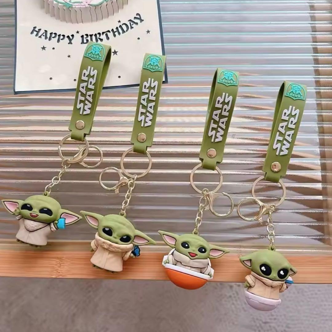 スターウォーズ ベビーヨーダ 真顔ver キーホルダー ストラップ - メルカリ