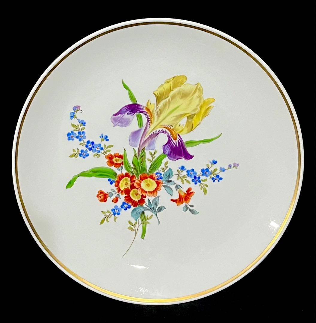 Meissen マイセン/※1級品 26cm 飾り皿  フラワーブーケ 180202533_o3.jpg?
