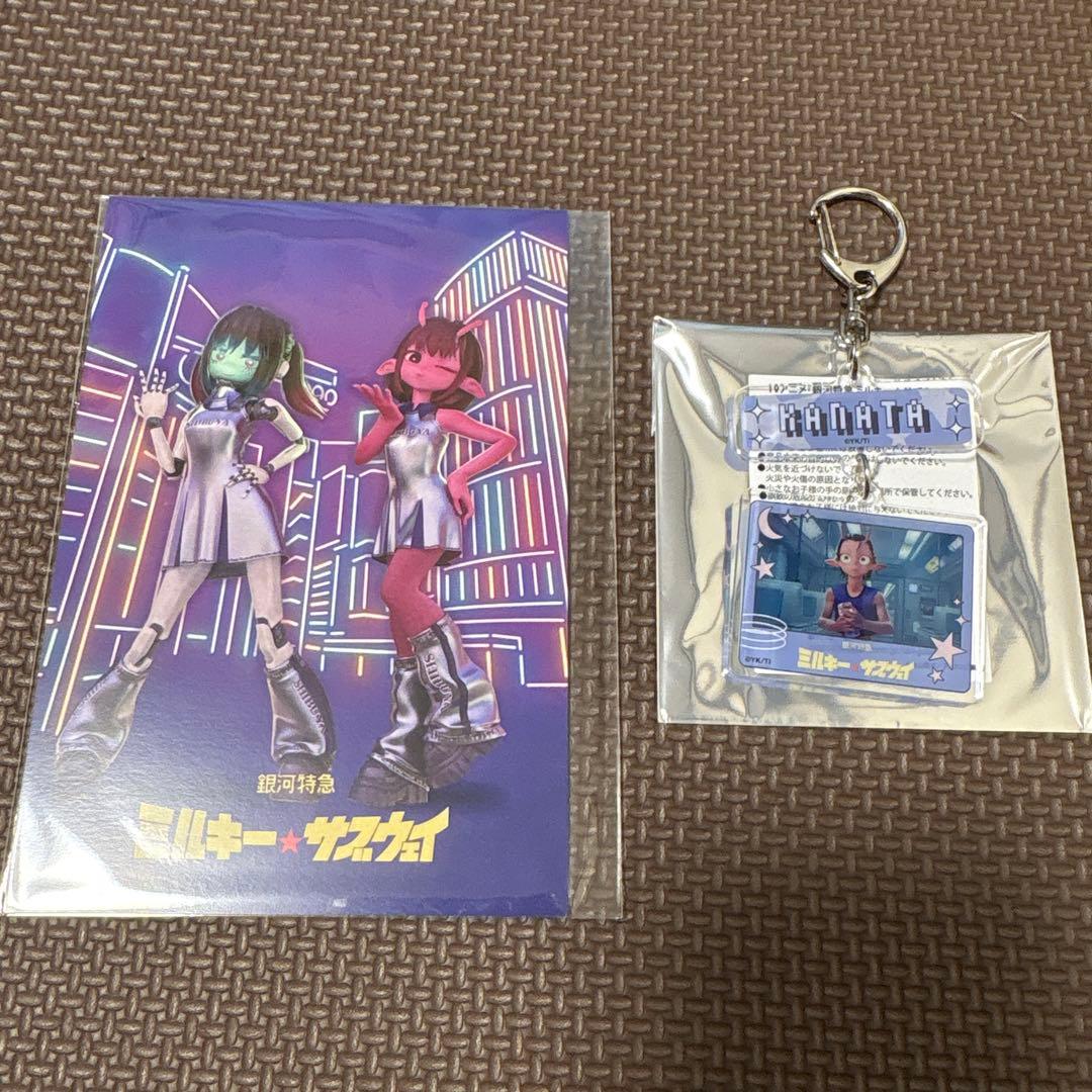 銀河特急ミルキー⭐︎サブウェイ ポップアップ グッズ 渋谷TSUTAYA