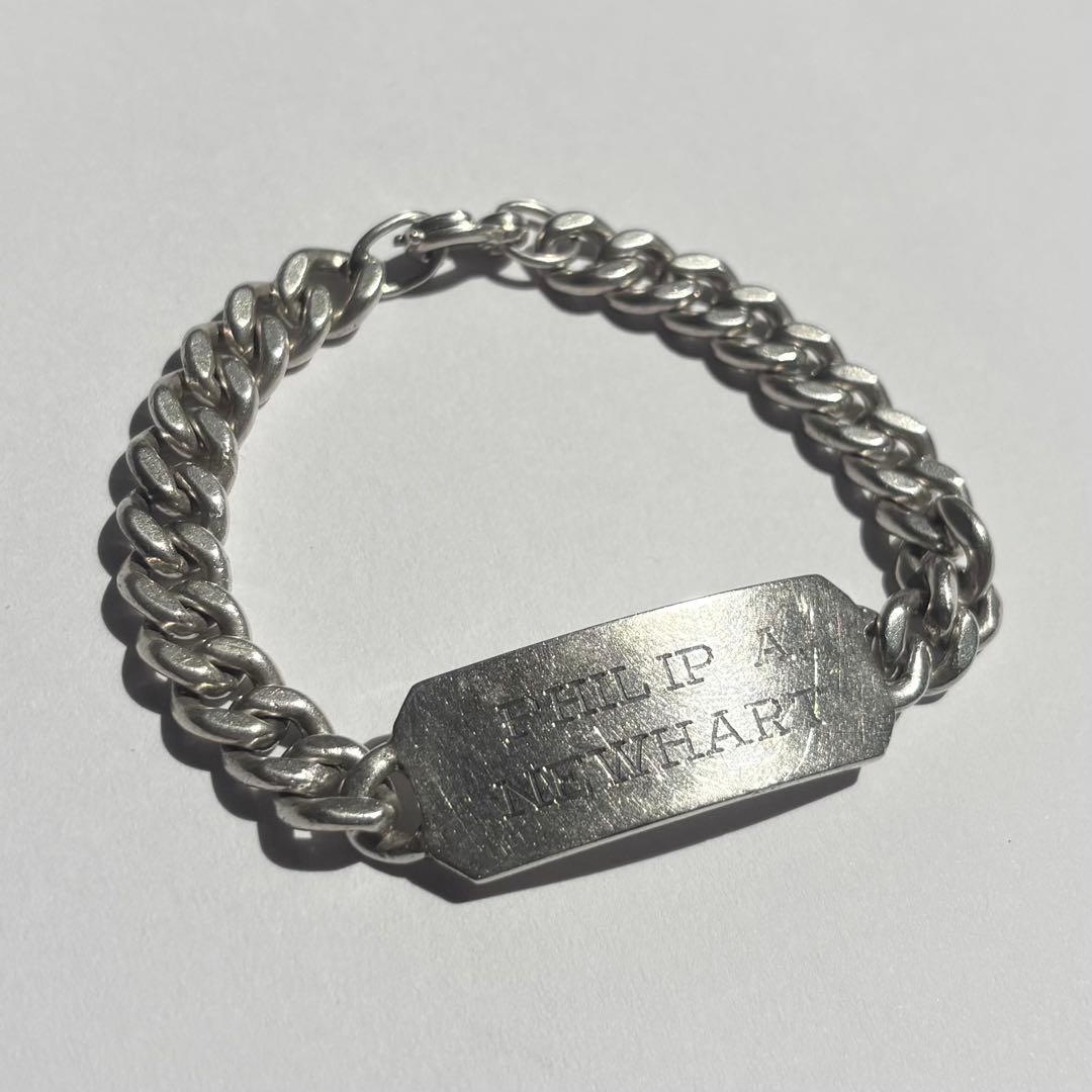 1940s U.S ARMY ミリタリー ID ブレスレット シルバー925 - メルカリ