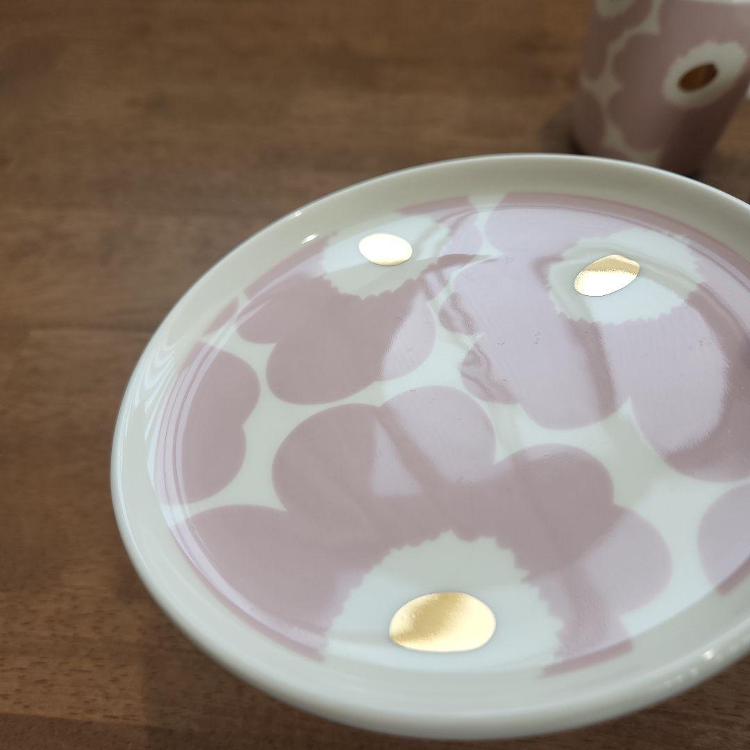 marimekko ウニッコ ピンク×ゴールド - メルカリ