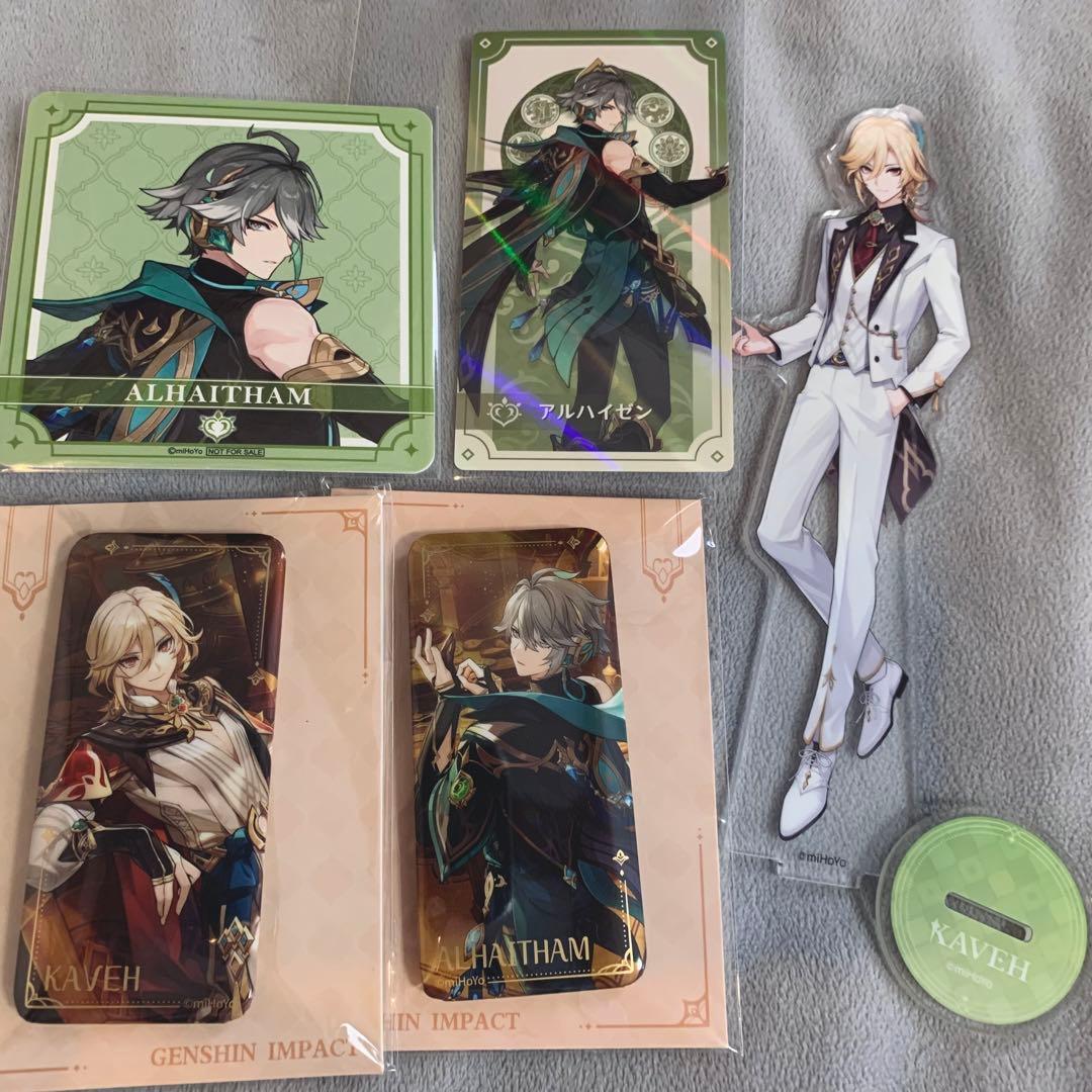 原神 アルハイゼン カーヴェ グッズまとめ売り - メルカリ