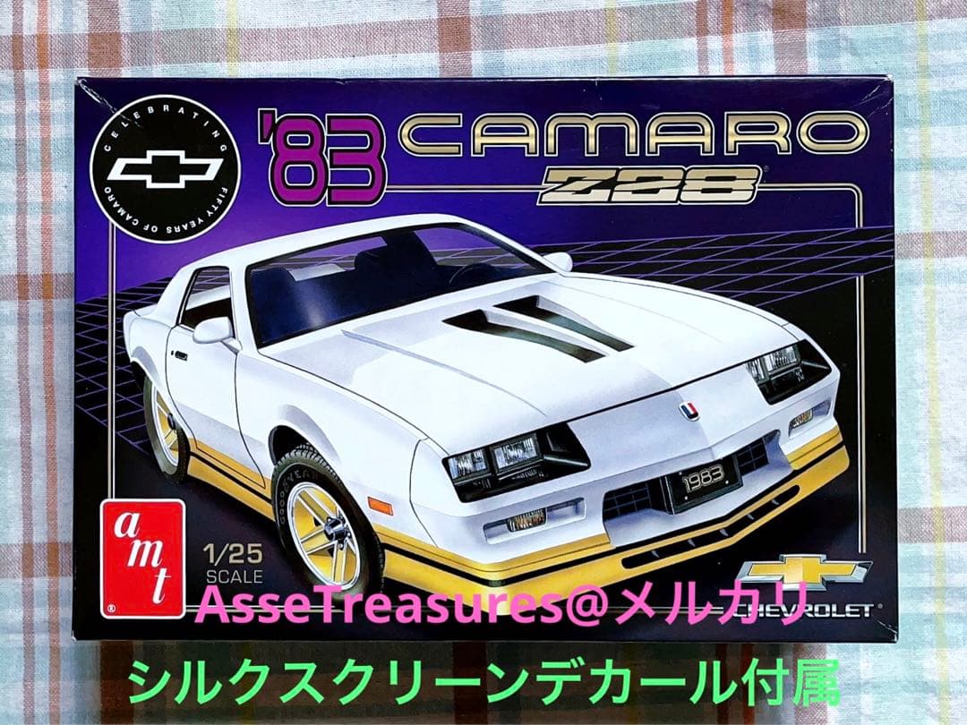 amt 1/25 シボレーカマロ Z28 1983年型 Chevy Camaro - メルカリ