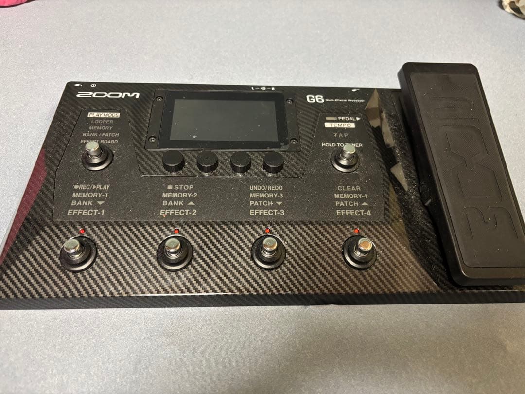 zoom G6 マルチエフェクター Amazon | ZOOM G6 マルチエフェクター ギター用 135種エフェクト/IR