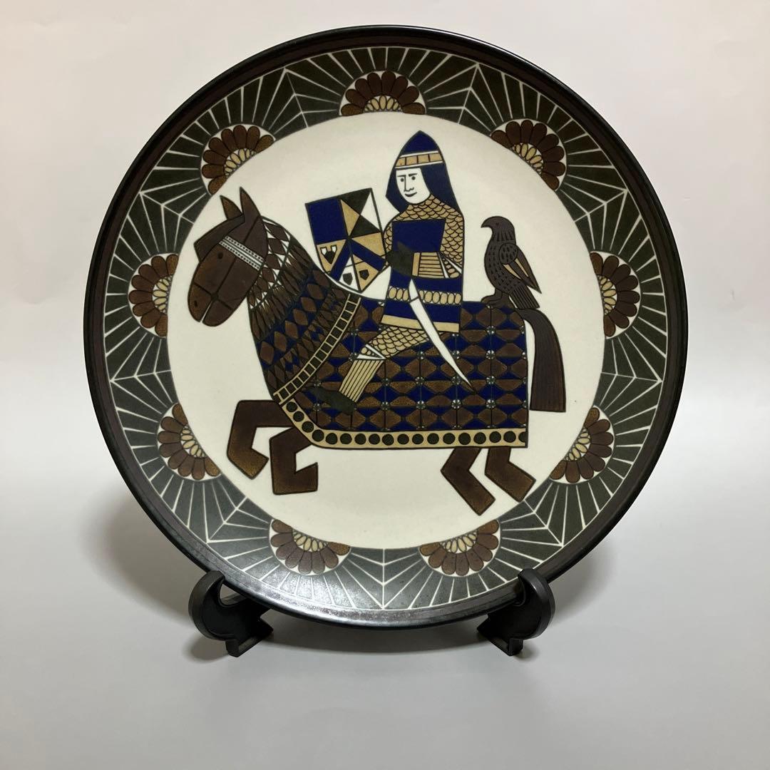 ヴィンテージ ARABIA Ritari ライヤ・ウォシッキネン 大皿 騎士 レア