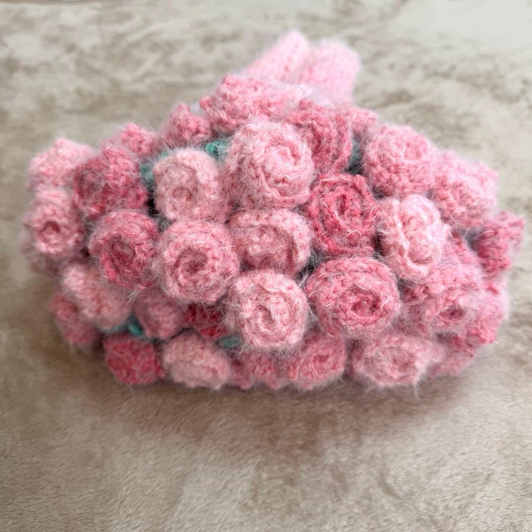 バラ 花束ブランケット フラワーブーケ グラデーションピンク