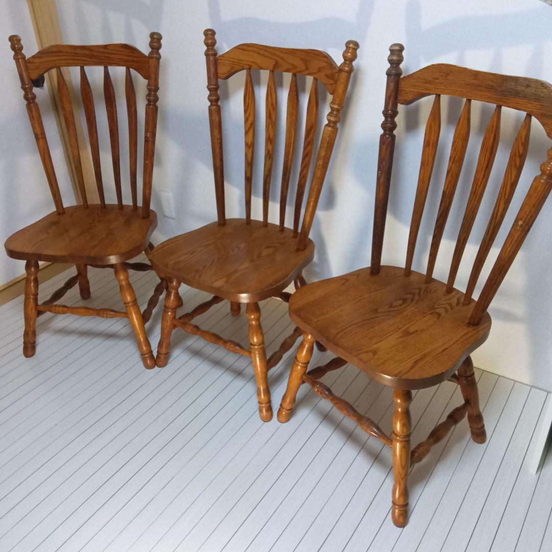 【C】OLD HIPPY WOOD PRODUCTS ビンテージカナダ製　1脚分 週一回だけ開く古物店「HYST」 60784 かかり火モチーフ エスニック