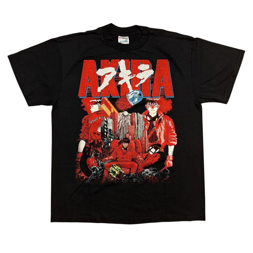 AKIRA アキラ グラフィックTシャツ ブラック XL アニメ - メルカリ