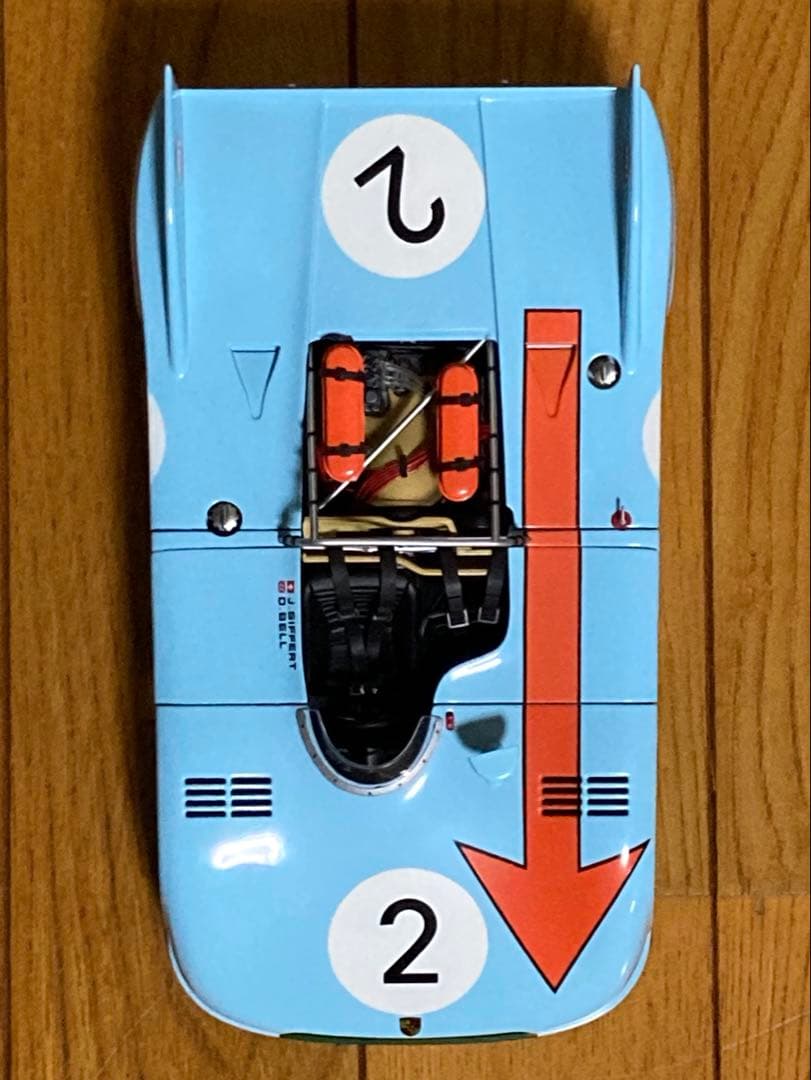 Gulf-Porsche 908/03 1971年Gulfカラー#2ミニカー - メルカリ
