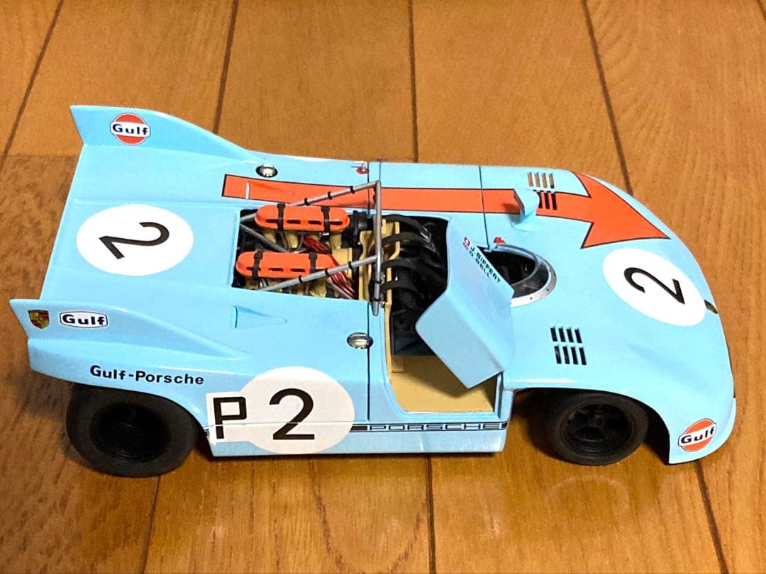 Gulf-Porsche 908/03 1971年Gulfカラー#2ミニカー - メルカリ