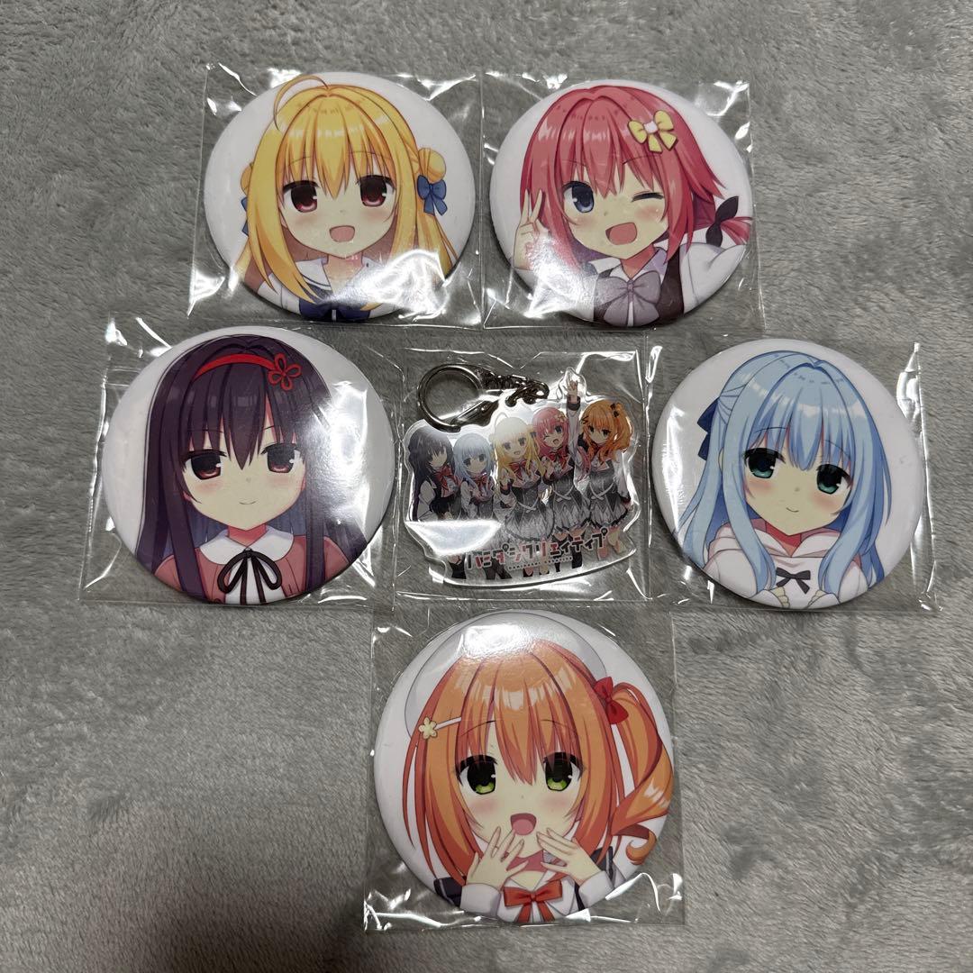 ハミダシクリエイティブ クラファン 缶バッジ(5種) アクリルキーホルダー ハミダシクリエイティブ クラファン 缶バッジ(5種) アクリル