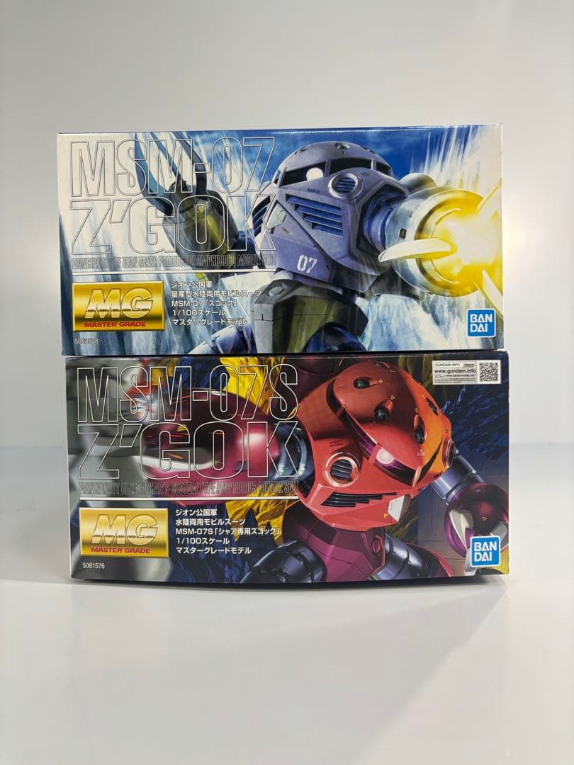 MG MSM-07 ズゴック & MSM-06S シャア専用 ズゴック 楽天市場】2026年4月再販分 新品 MG 機動戦士ガンダム MSM-07S シャア