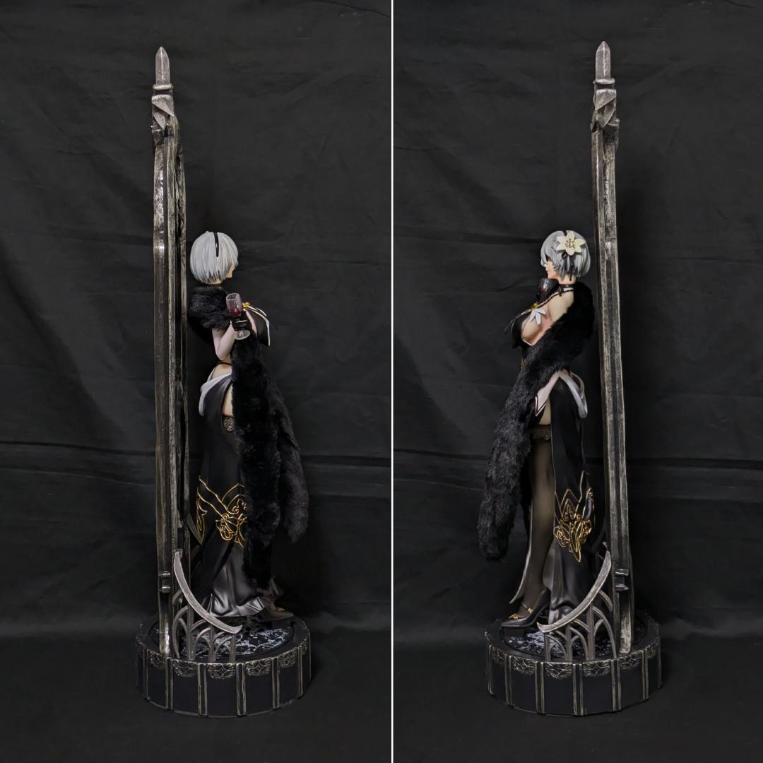ニーアオートマタ 2B ドレス 姿見 頭部2種 完成品フィギュア ミラー