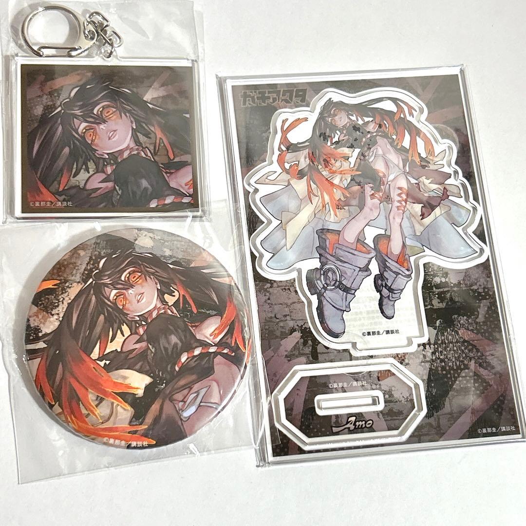 02 アモ ガチアクタ くじ引き堂 アクリル フィギュア 缶バッジ 原作絵 ガチアクタ」ガチクジ | くじ引き堂