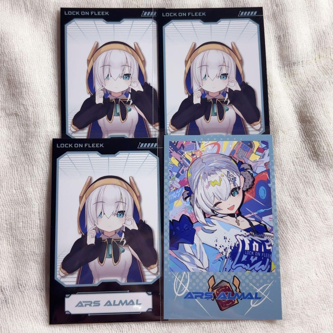 にじさんじ アルスアルマル ロクフリ チェキ風カード - メルカリ
