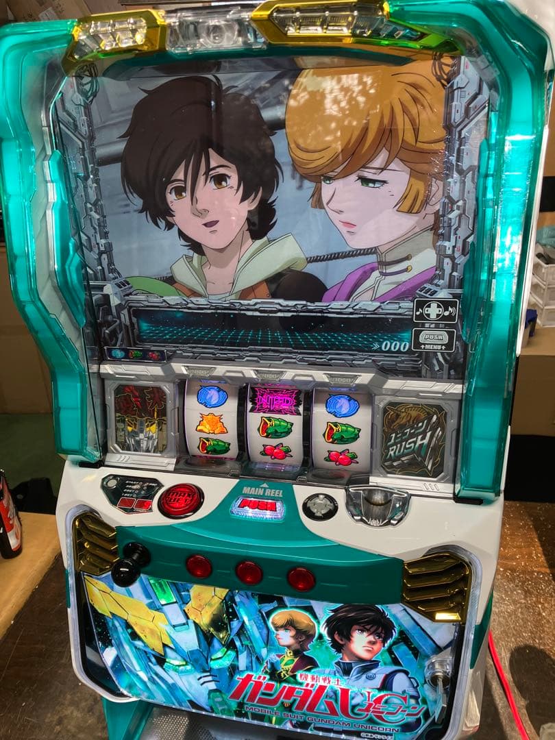 実機 三共 パチスロ S機動戦士ガンダムユニコーンsF◇