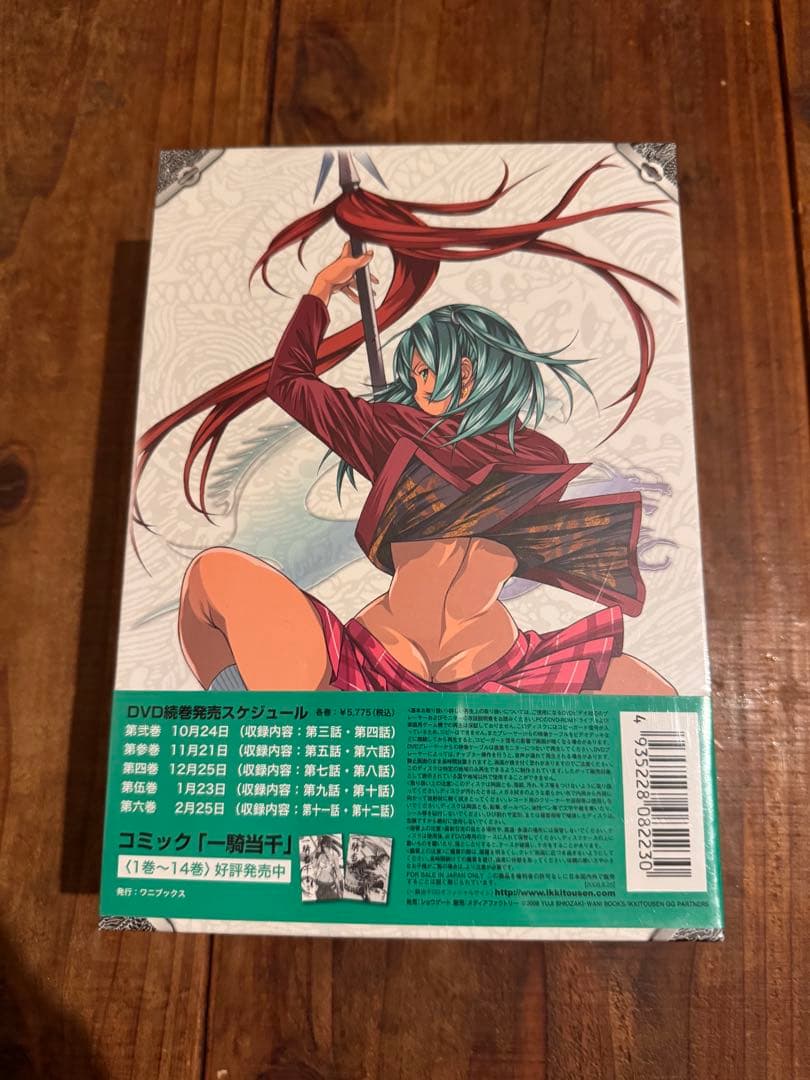 未開封⭐︎一騎当千 DVDBOX アニメ 初回限定版 イラストカード ポスト