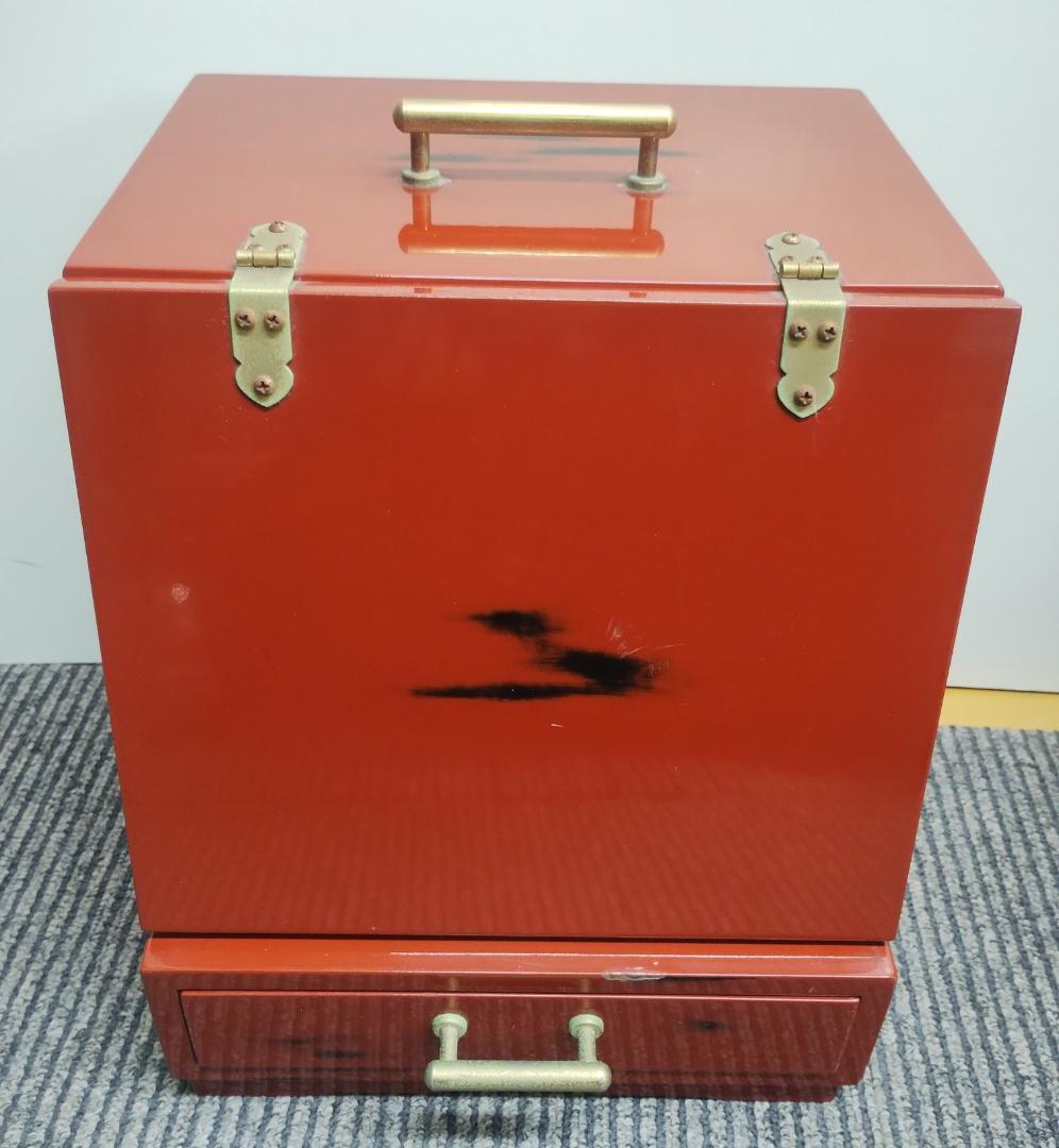 根来塗 紀州漆器 化粧箱 メイクボックス 漆塗り 伝統工芸 日本製