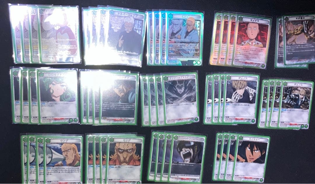 ユニオンアリーナ　緑サイタマ　ワンパンマン　デッキ　パーツ付き ホビーステーションシングル通販店 / ワンパンマン・緑サイタマ